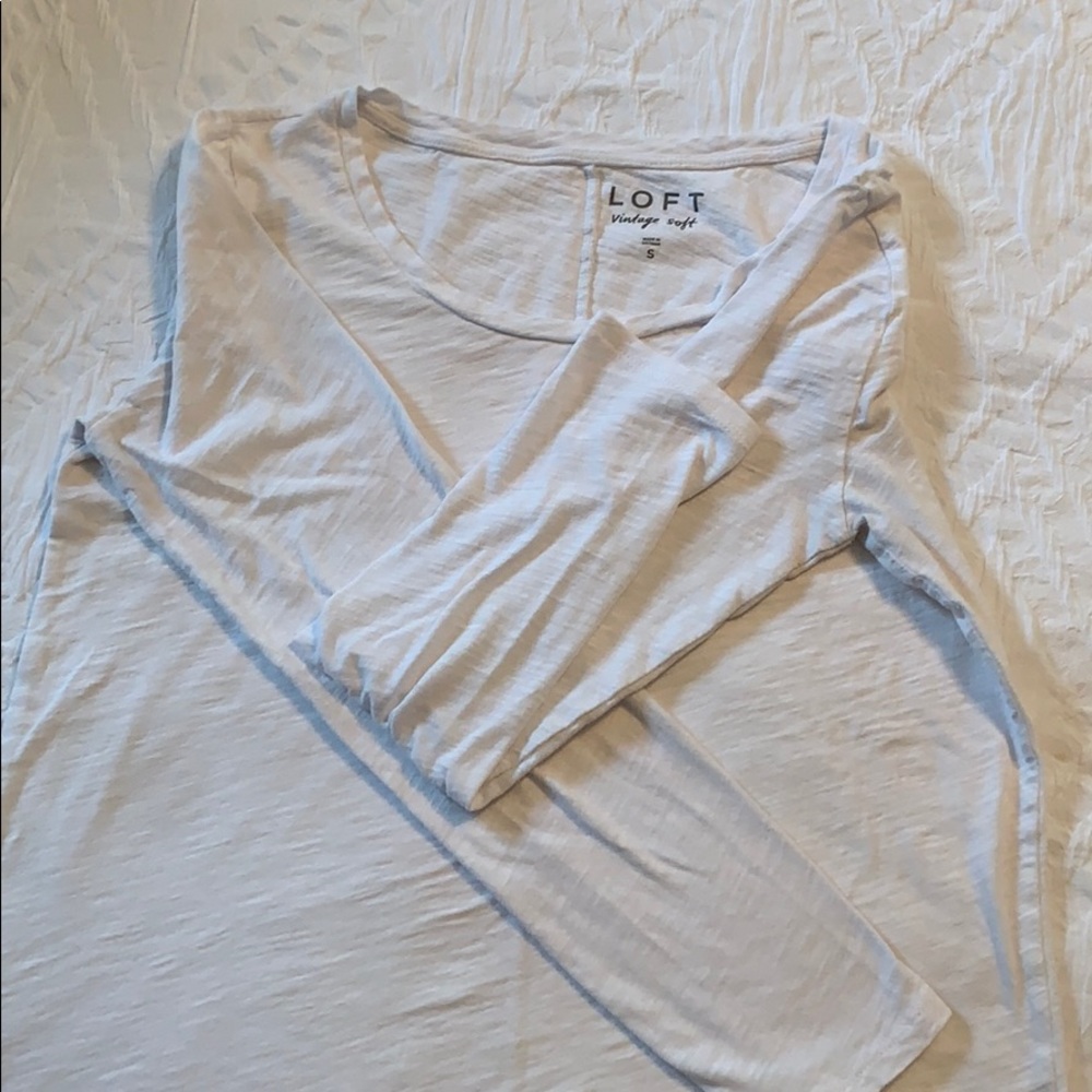 Loft vintage soft long sleeve tshirt